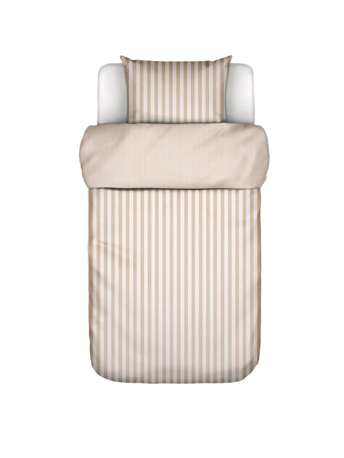 MARC O'POLO HOME | Perkal Bettwäsche 70x90cm / 140x200cm Sage Green | beige